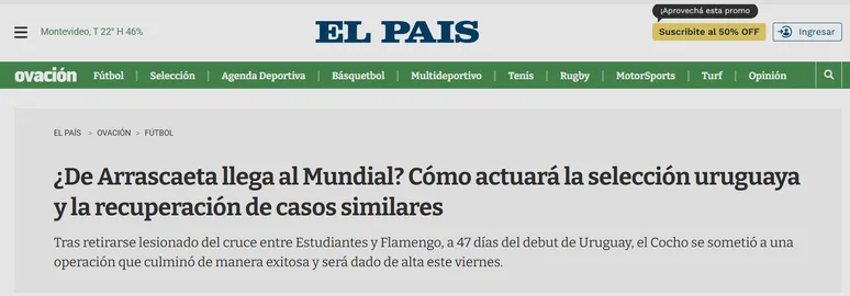 Lesão de Arrascaeta: Impactos e Expectativas para a Copa do Mundo 2026