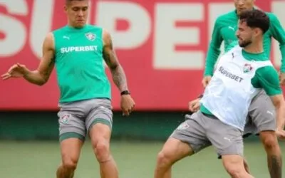Martinelli volta a treinar no Fluminense e acelera recuperação