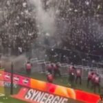 Torcedores invadem campo e jogo do Nantes é cancelado
