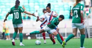 Bahia e Palmeiras empatam em partida morna no Brasileiro Feminino