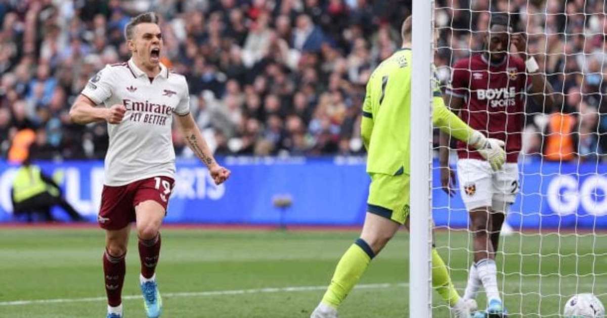 Arsenal conquista vitória dramática sobre o West Ham na Premier League