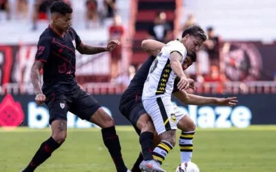 São Bernardo derrota Atlético-GO com gol de Dyego e lidera a Série B