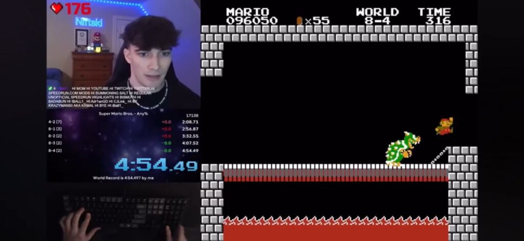 Super Mario Bros.: novo recorde de 4:54 leva speedrun ao limite