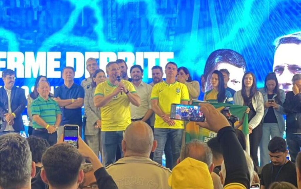 Guilherme Derrite lança pré-candidatura ao Senado em evento polêmico