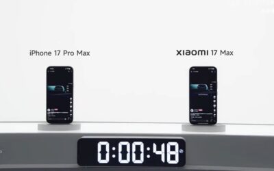 Xiaomi 17 Max arrasa iPhone 17 Pro Max em teste de bateria épico
