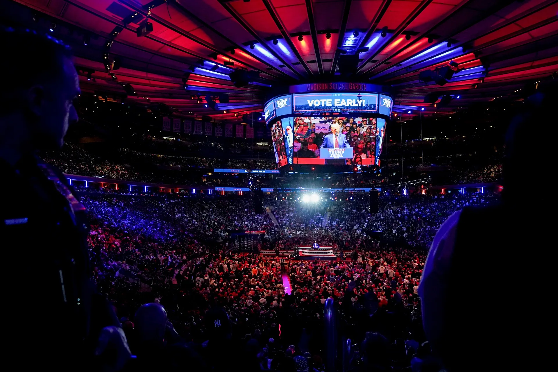 Trump no Jogo 3 dos Knicks: o que muda para o torcedor