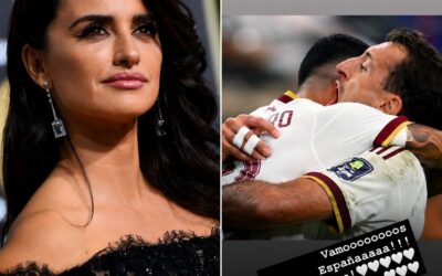 Penélope Cruz vibra com Espanha na Copa 2026; veja fotos