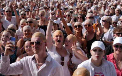 Pitbull quebra recorde mundial com 22 mil fãs de touca careca
